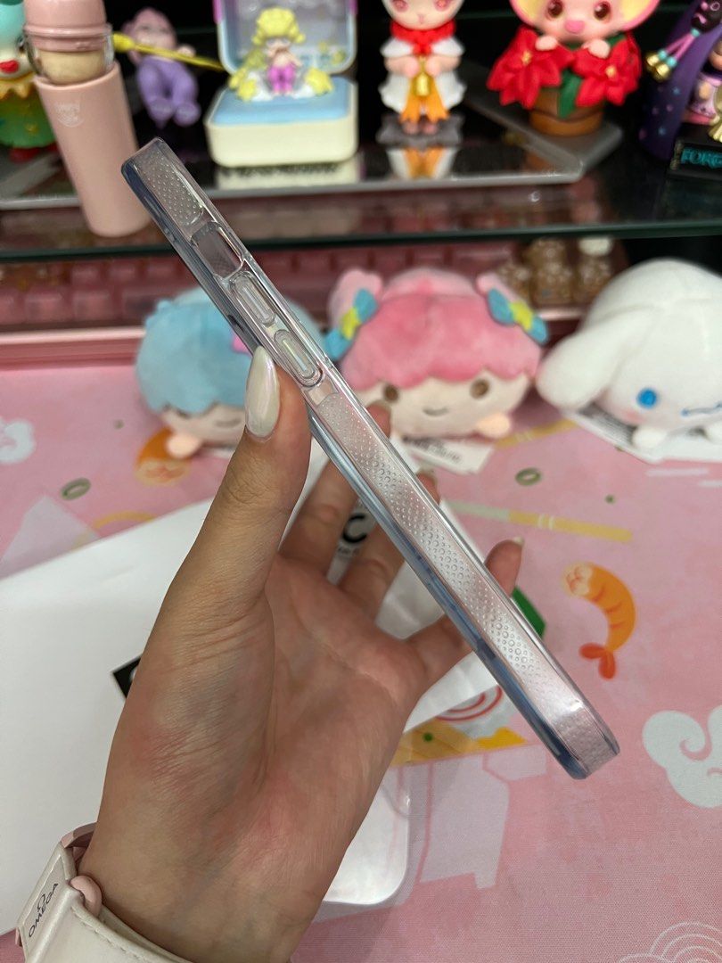 CASETiFY Mikko Characters in Antiyellowing Clear Magsafe Case for