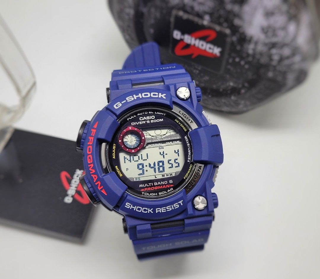 Casio G shock GSHOCK Frogman USED LIKE NEW GWF 1000NV 2 GWF 1000NV GWF1000NV GWF 1035 GWF1000 GWF 1000 GWF1000