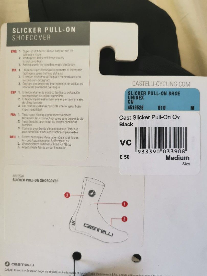 Castelli hotsell overshoes sale