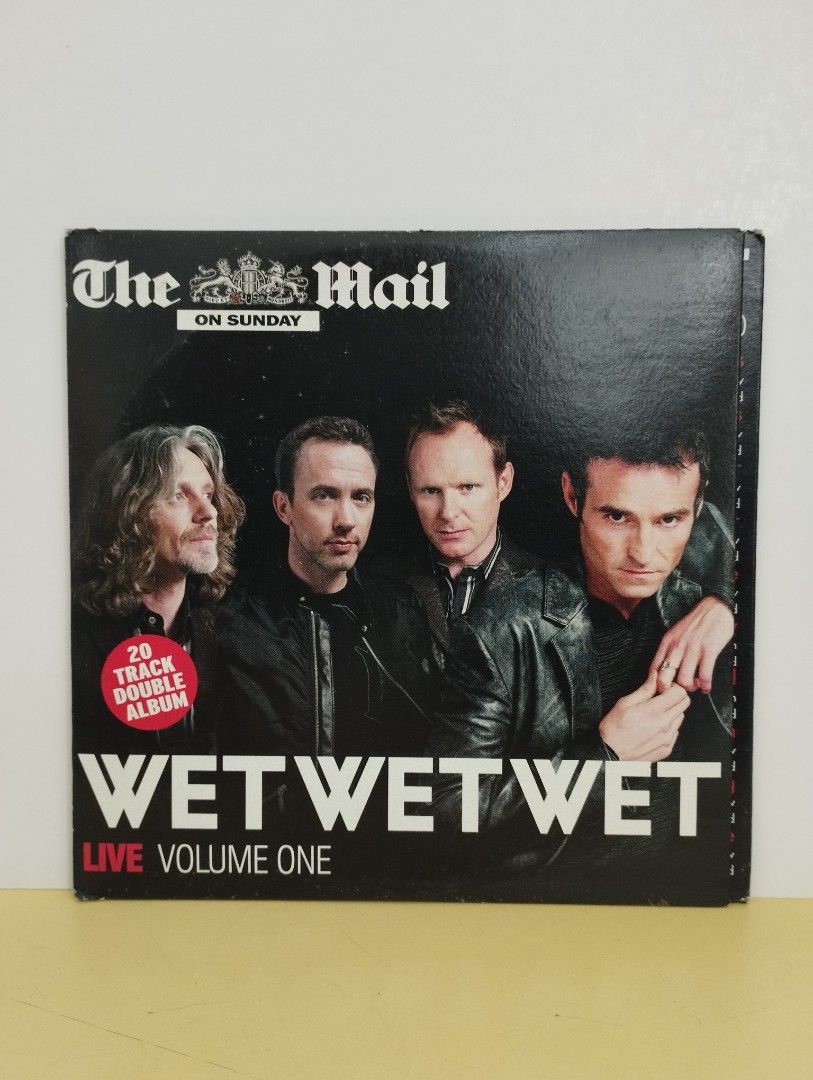(CD) Wet Wet Wet Live Volume One, Hobbies & Toys, Music & Media, CDs