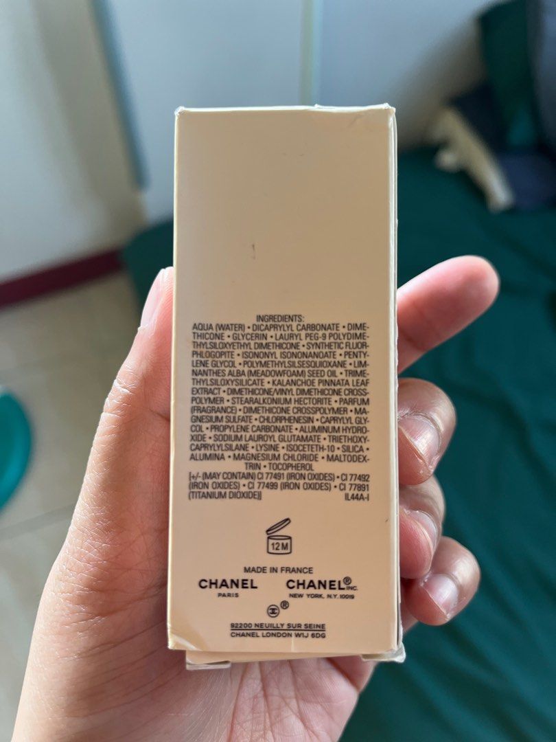 Chanel les beiges liquid foundation (Category: Makeup) located in Cainta. Submitted by krishoppe. (Listing ID 1224611798, Image 3). Description: Original Chanel les beiges liquid foundation B30 shade Pumped 3x with box Almost full Original price 3800+ Selling for 2k Rfs - wrong shade.