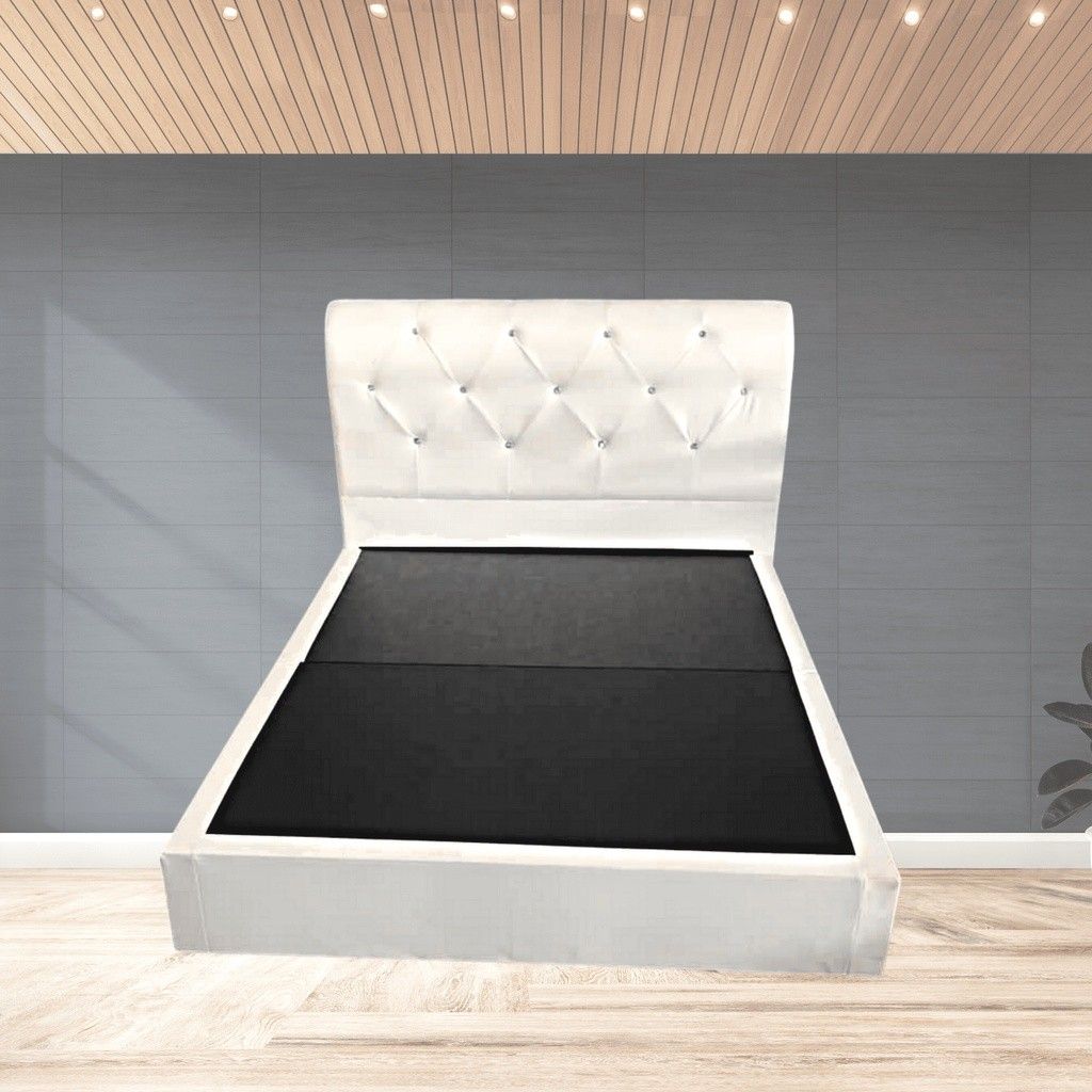 Check out [Queen/King] Divan PVC Bed Frame Queen Divan PVC Bed Frame