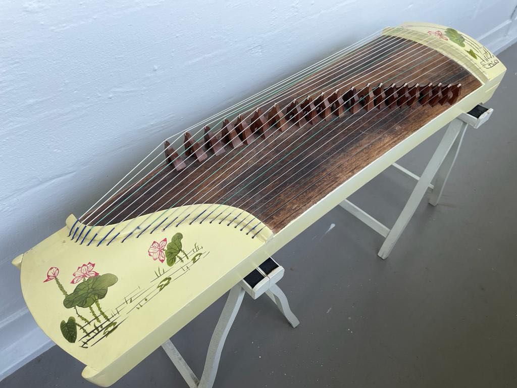 Child sized guzheng beginner good sound guzheng, 120cm long water