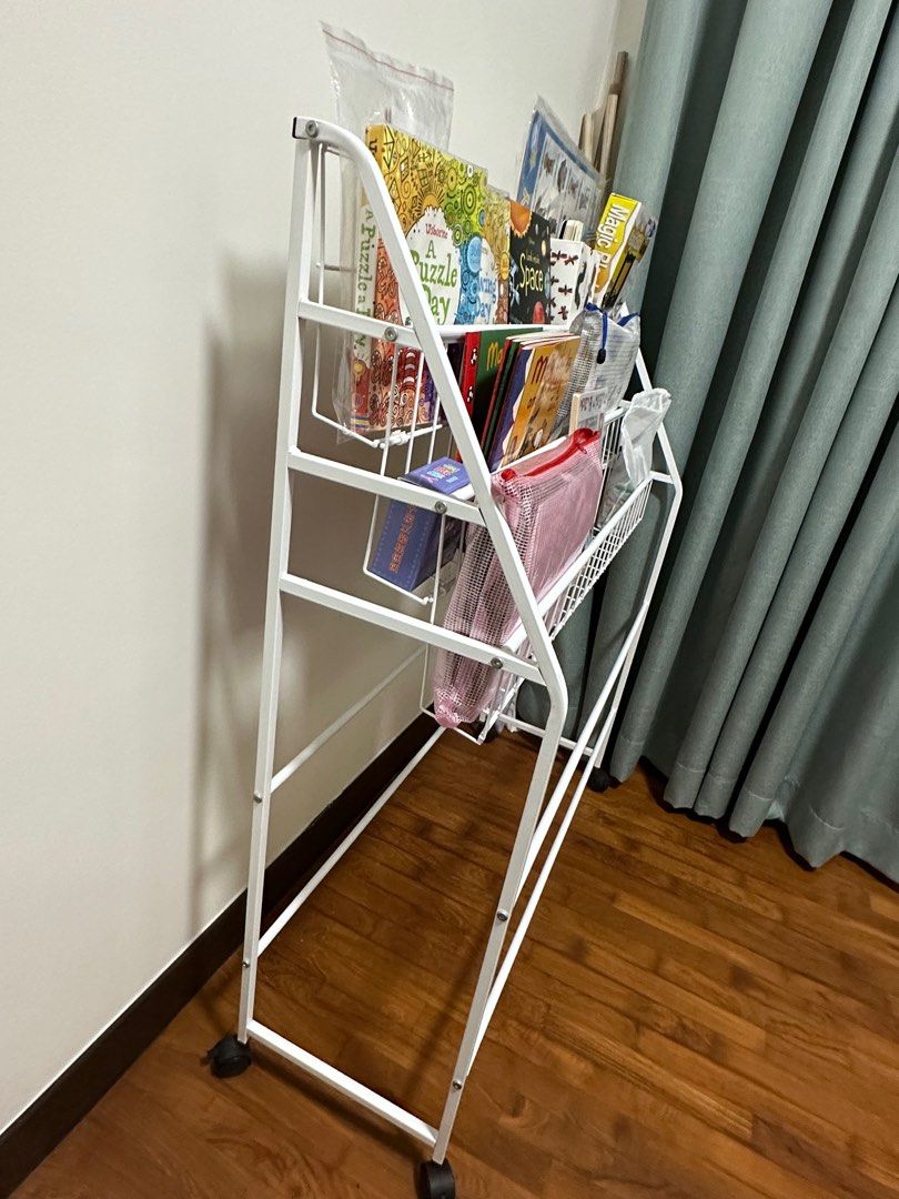 Children’s book rack and toy storage, Furniture & Home Living