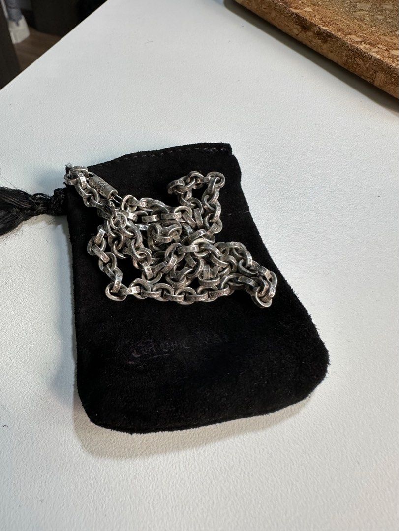 Chrome hearts cheap paper chain necklace