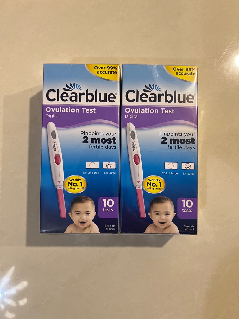 Clearblue Digital Ovulation Test pinpoints 2 most fertile days