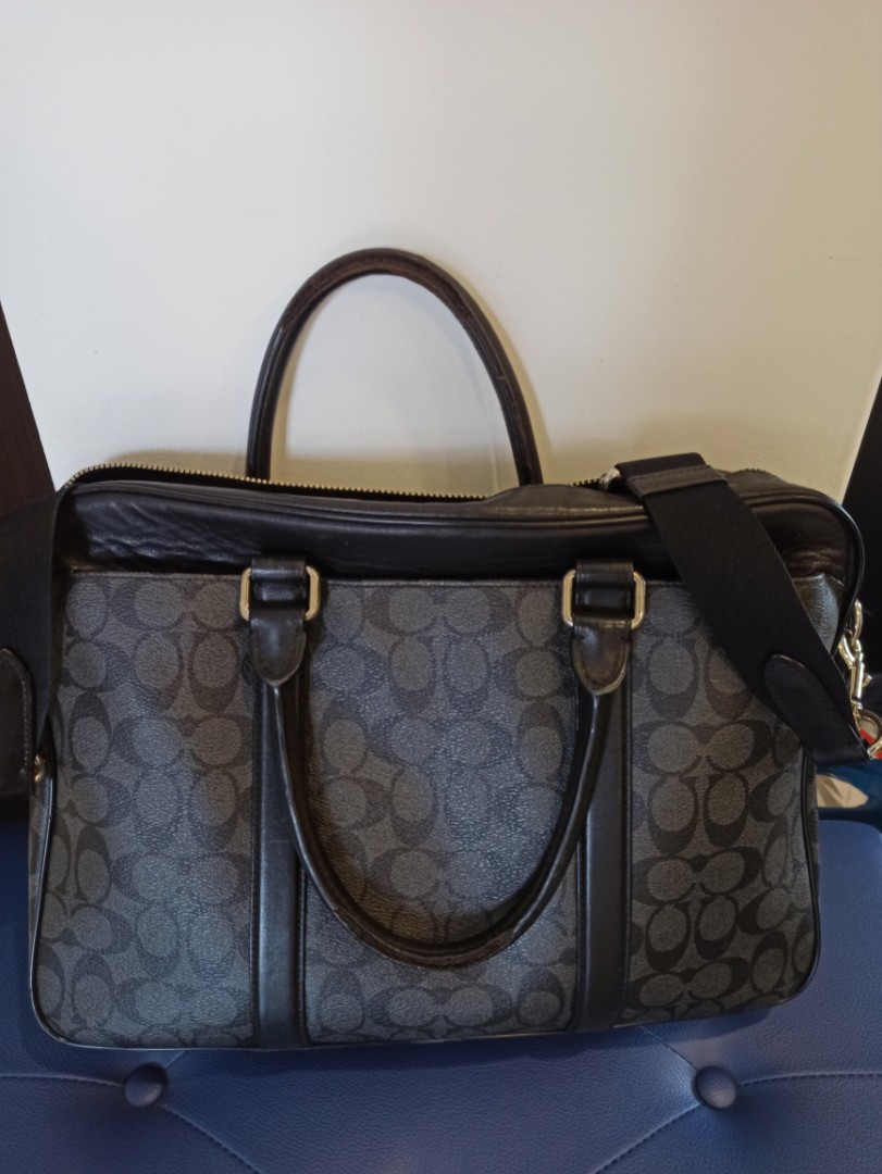 Coach Briefcase, Men's Fashion, Bags, Briefcases on Carousell