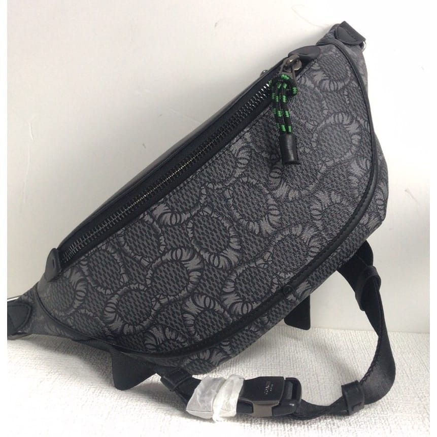 Coach X Michael B Jordan League Belt Bag In Mummified Signature Canvas