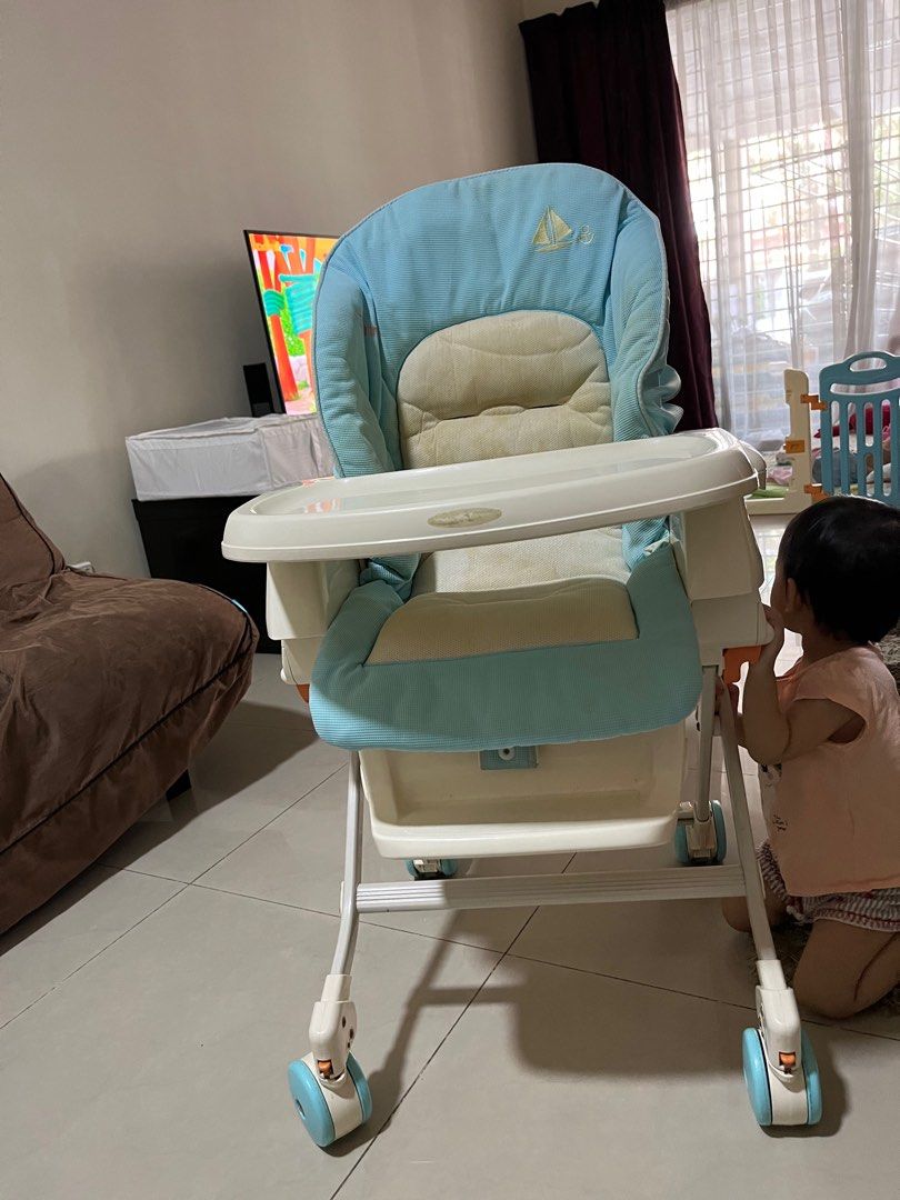 Combi Swing High Chair Bed, Babies & Kids, Nursing & Feeding, Baby High