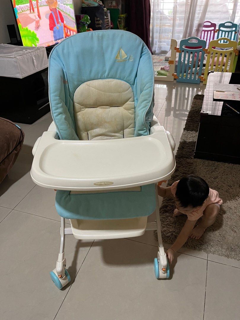 Combi Swing High Chair Bed, Babies & Kids, Nursing & Feeding, Baby High