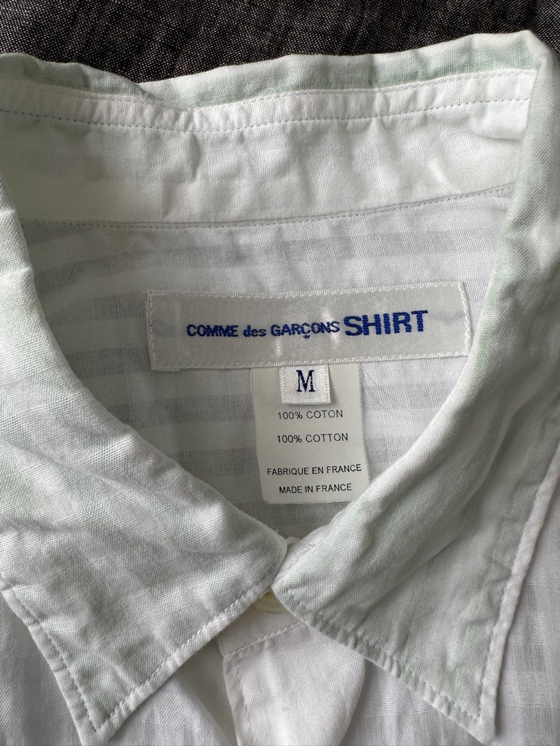 COMME des GARCONS SHIRT MADE IN FRANCE
