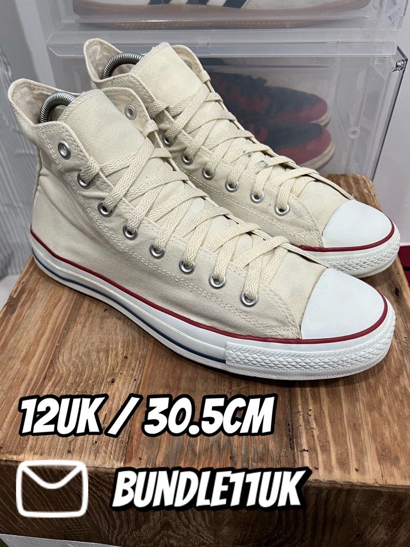 Converse unbleached white top
