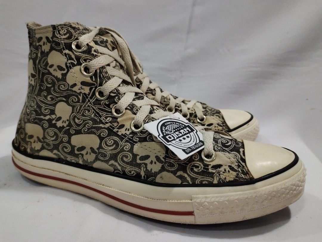 Converse chuck deals taylor skull