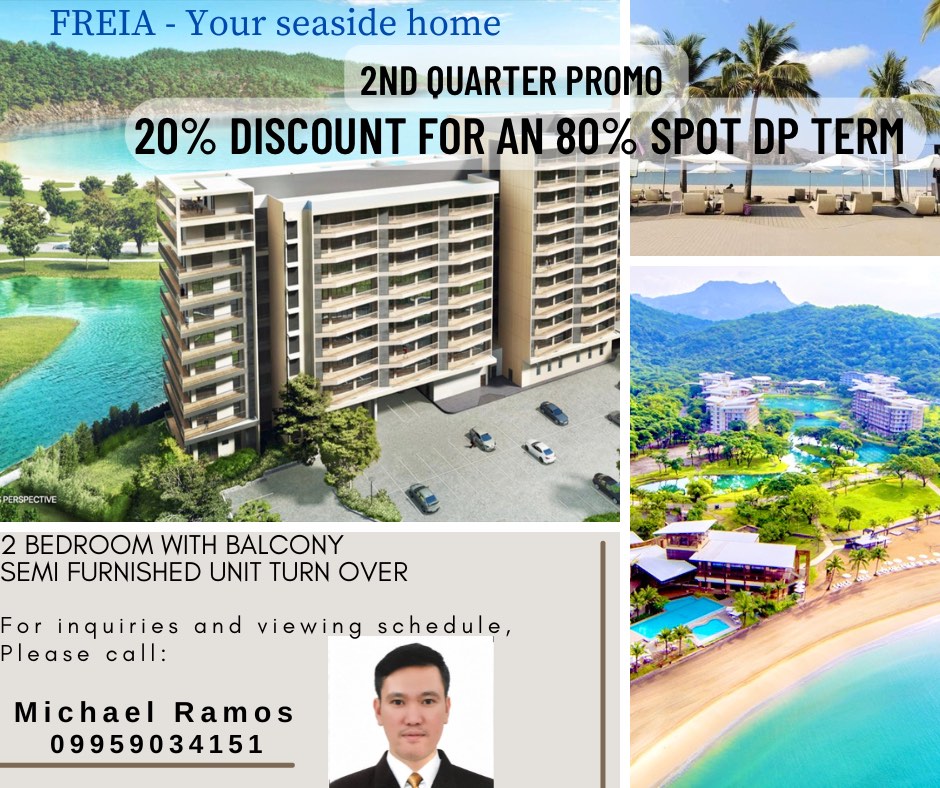 Corner Sea View Unit For Sale in Freia Pico De Loro Cove, Property, For Sale, Apartments
