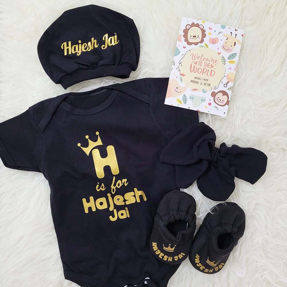Customised newborn baby clothes online
