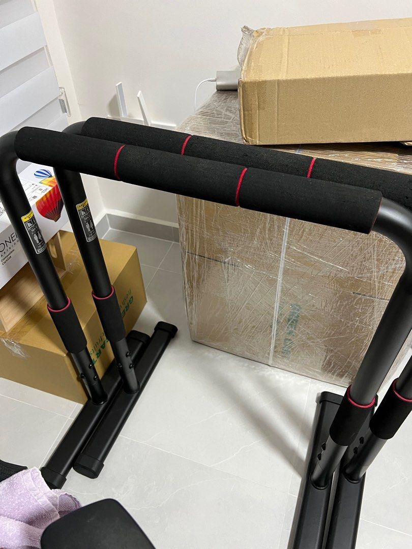 Decathlon Dip Bar Sports Equipment Exercise Fitness Toning Stretching Accessories on Carousell