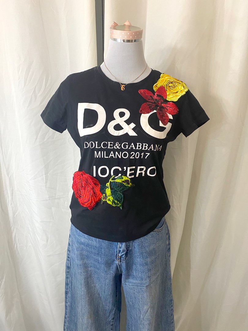 T shirt dolce e gabbana 2017 sales