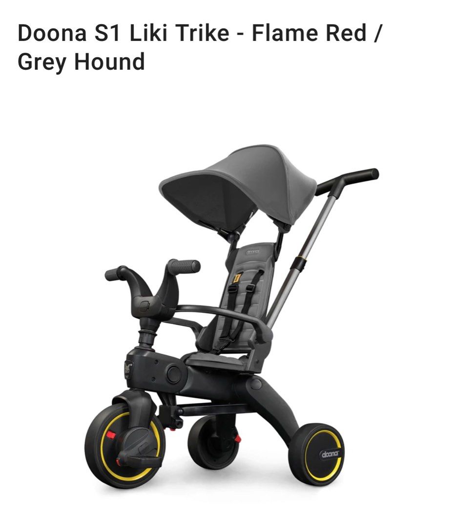Doona S1 Liki Trike - Grey Hound, Babies & Kids, Going Out, Strollers ...
