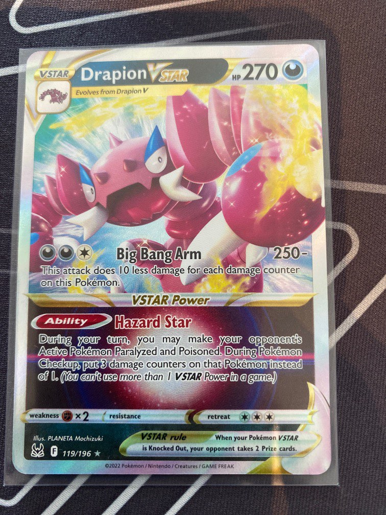 Drapion V Star, Hobbies & Toys, Toys & Games on Carousell