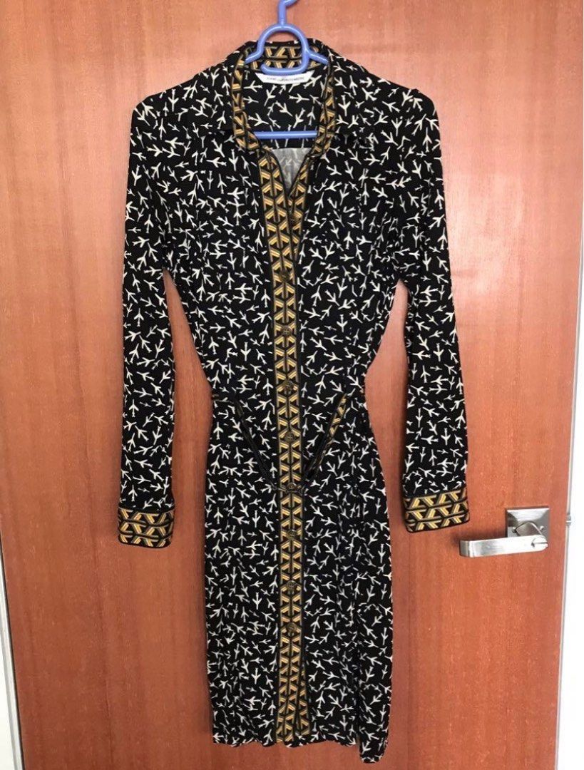 Dvf airplane dress outlet