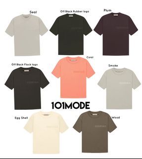 ESSENTIALS FEAR OF GOD SS21/SS22/SS23 TEES