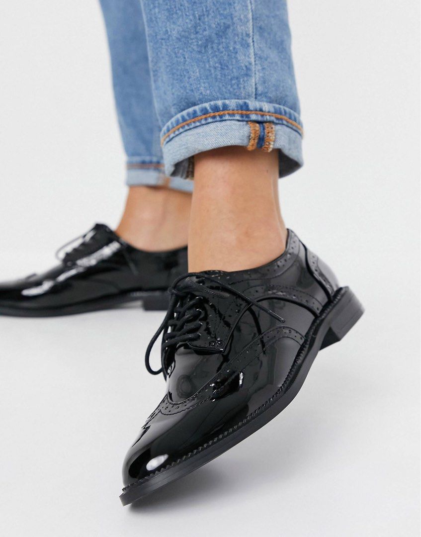 Flat lace on sale up shoes