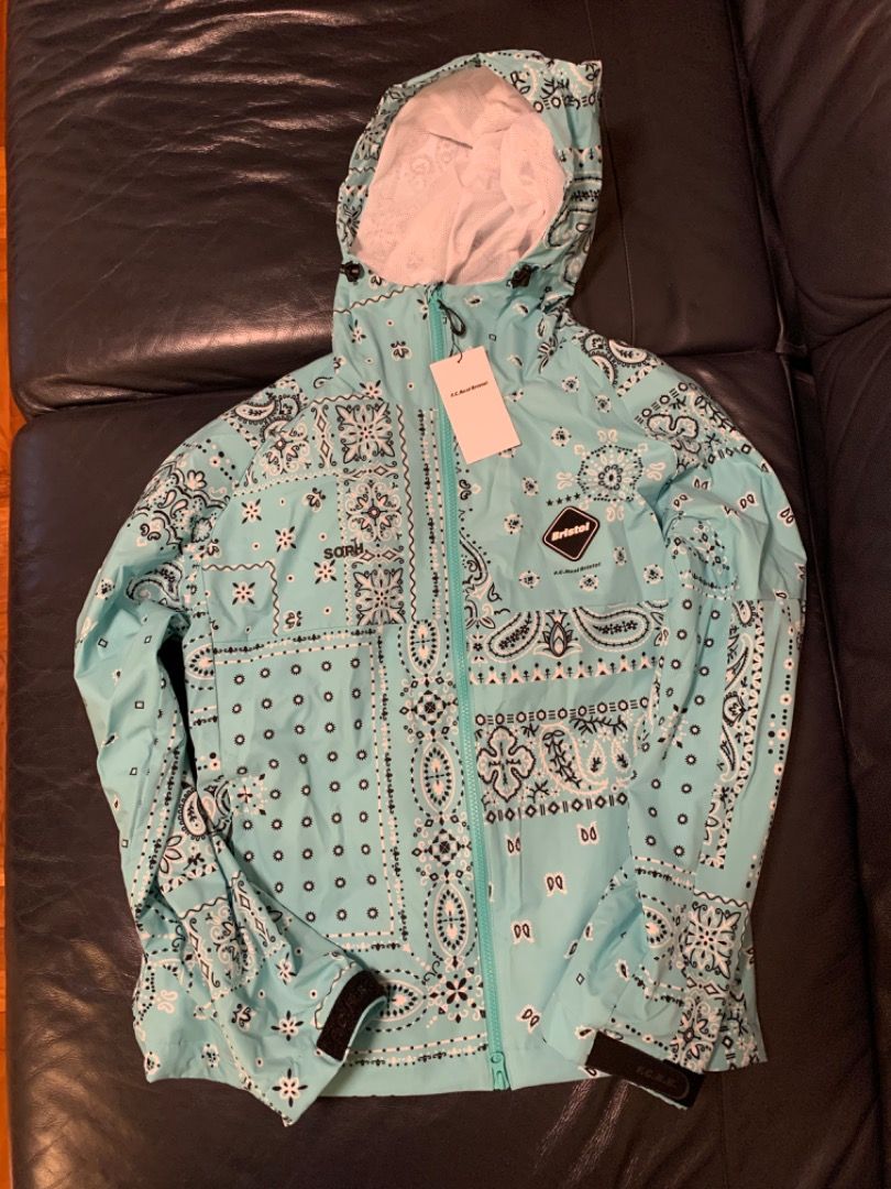 FCRB F.C. Real Bristol Practice Jacket LIGHT BLUE (BANDANA), 男裝