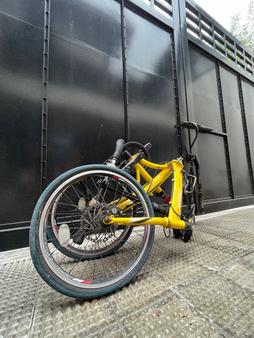 trinx folding bike review
