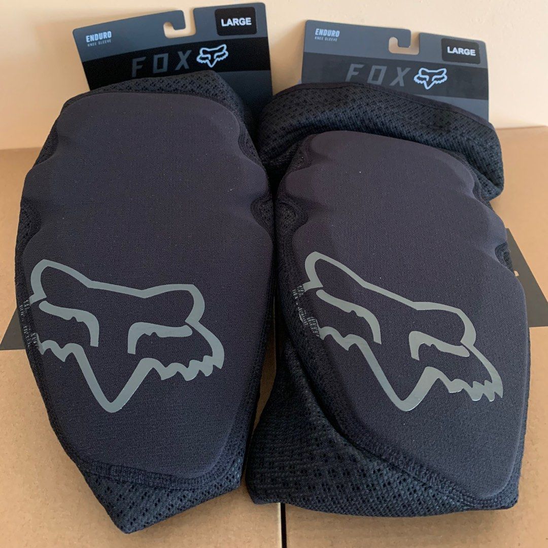 Fox Enduro knee sleeve protector pads Sports Equipment Bicycles Parts Parts Accessories on Carousell