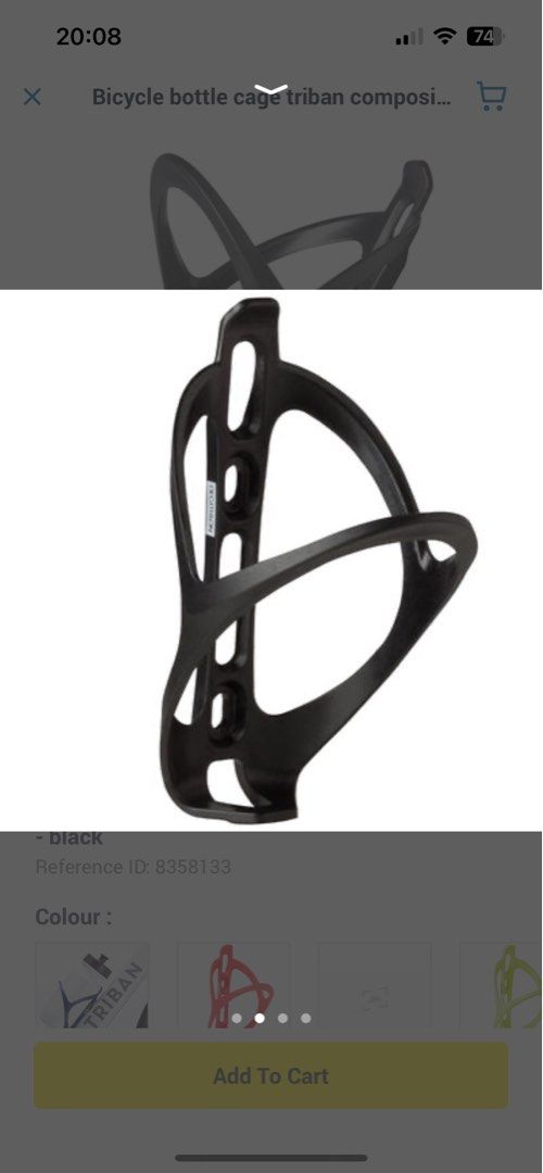 Triban discount bottle cage