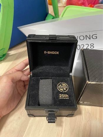 G Shock 25th anniversary box for sale Men s Fashion Watches