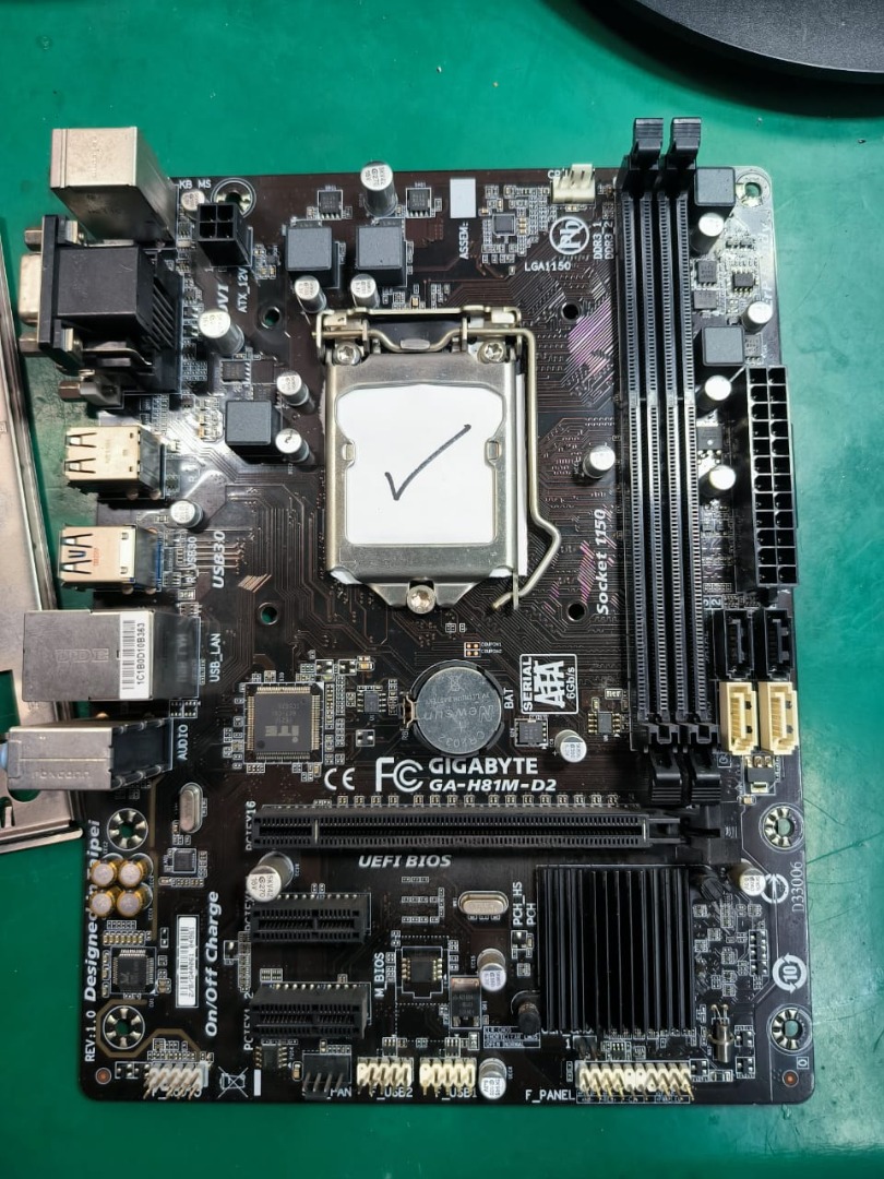 GIGABYTE H81MD2 1150 4th Gen MATX Intel Motherboard, Computers & Tech