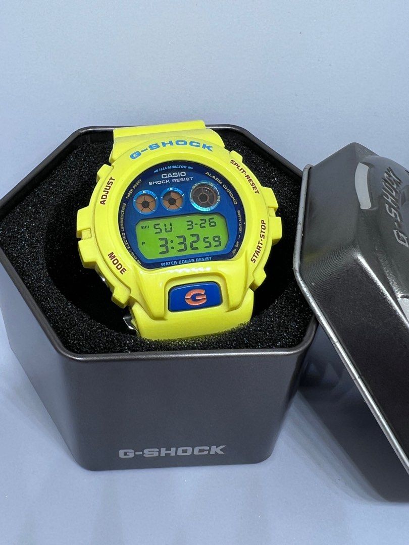 G-SHOCK手錶DW-6900PL, 男裝, 手錶及配件, 手錶- Carousell