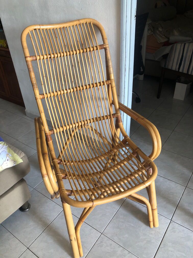 High quality Rattan arm chair/ Chilling chair, Furniture & Home Living ...