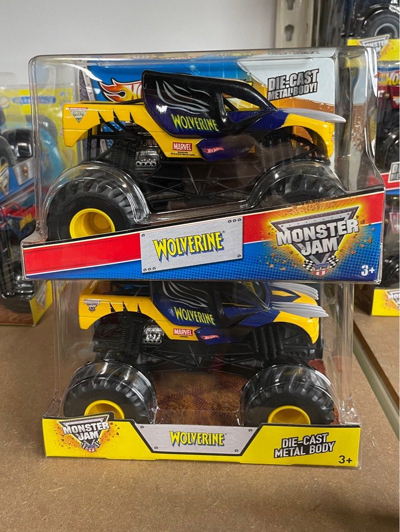 Wolverine monster truck online toy