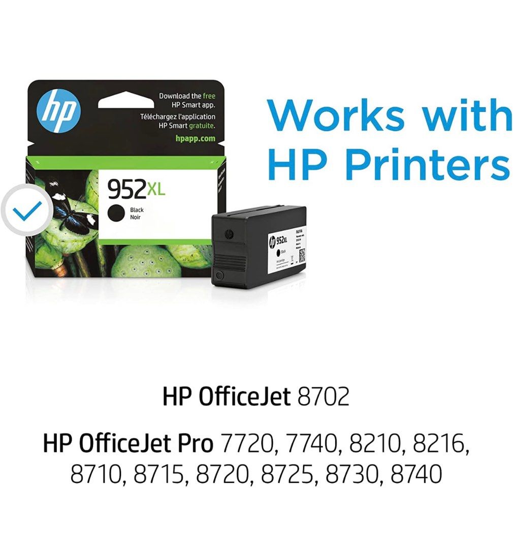 3-Pack HP 952XL Genuine Color Ink Cartridges (Cyan, Magenta, Yellow) – For OfficeJet Pro 8210, 8216, 8218 & More