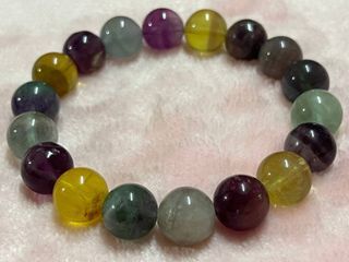 HQ Colorful Fluorite Bracelet