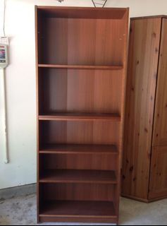 IKEA BILLY Bookcase in brown ash veneer
