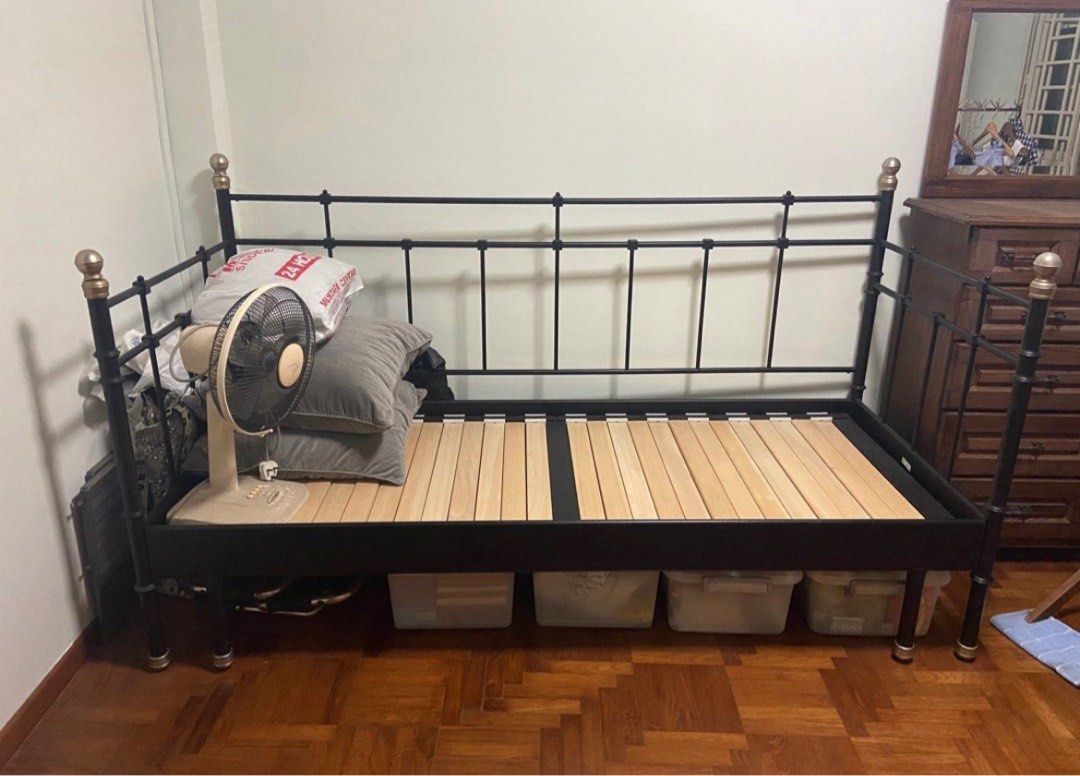 Ikea Day Bed Frame Furniture Home Living Furniture Bed Frames