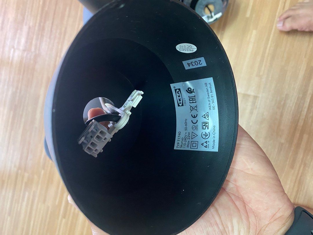 ikea down light, Furniture & Home Living, Lighting & Fans, Lighting on Carousell