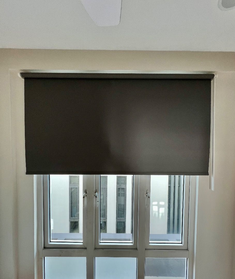 IKEA FRIDANS Blockout roller blinds grey One size left!, Furniture