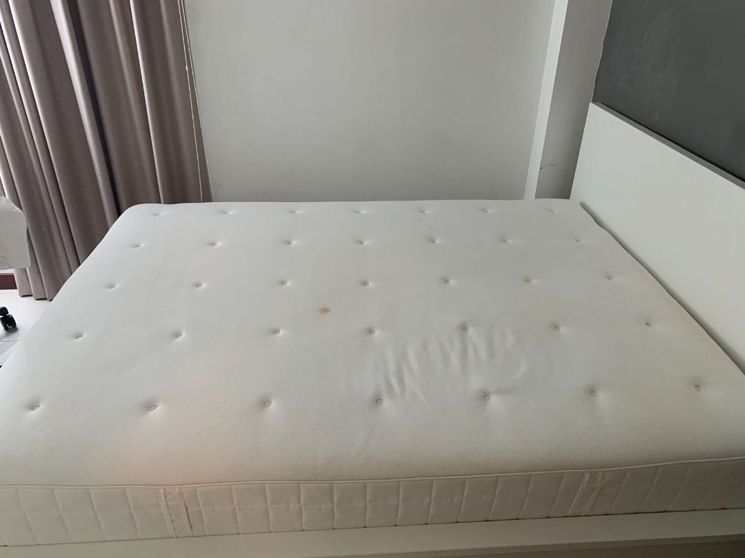 IKEA HYLLESTAD Mattress in good condition, Furniture & Home Living