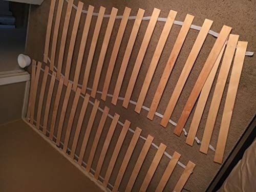 Luroy slatted shop bed base queen