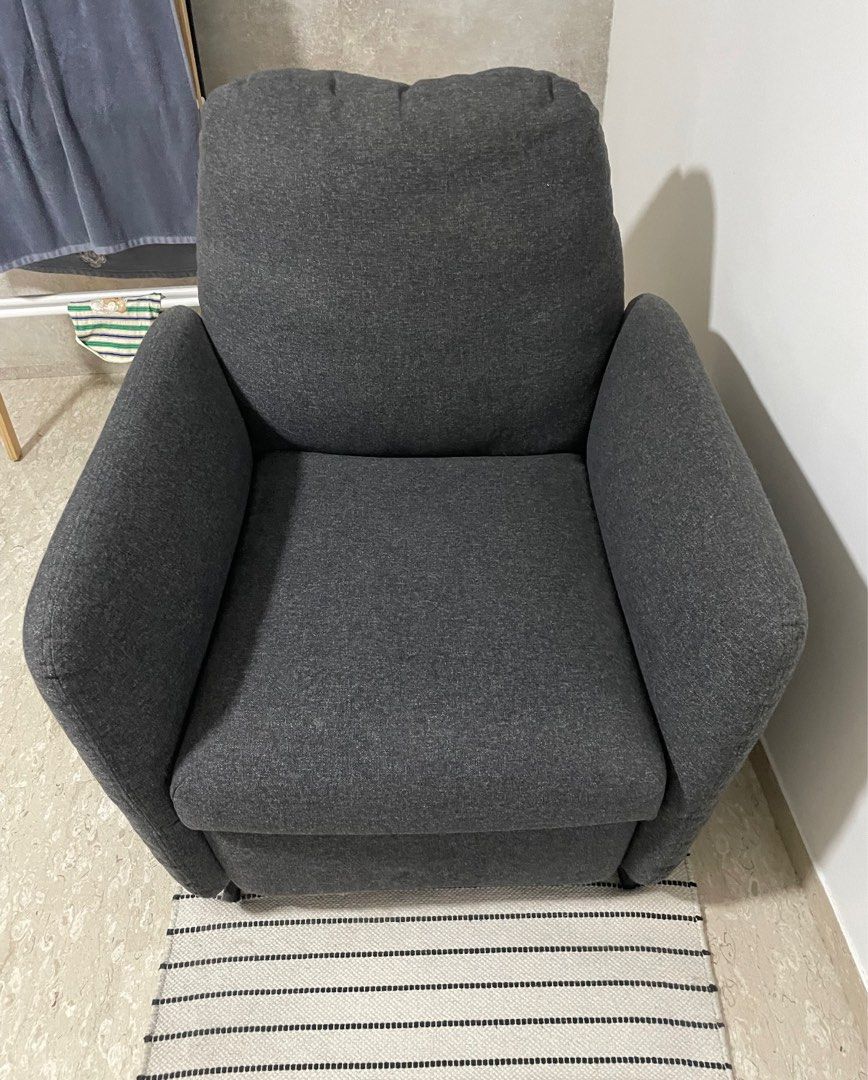 IKEA recliner sofa, Furniture & Home Living, Furniture, Chairs on Carousell