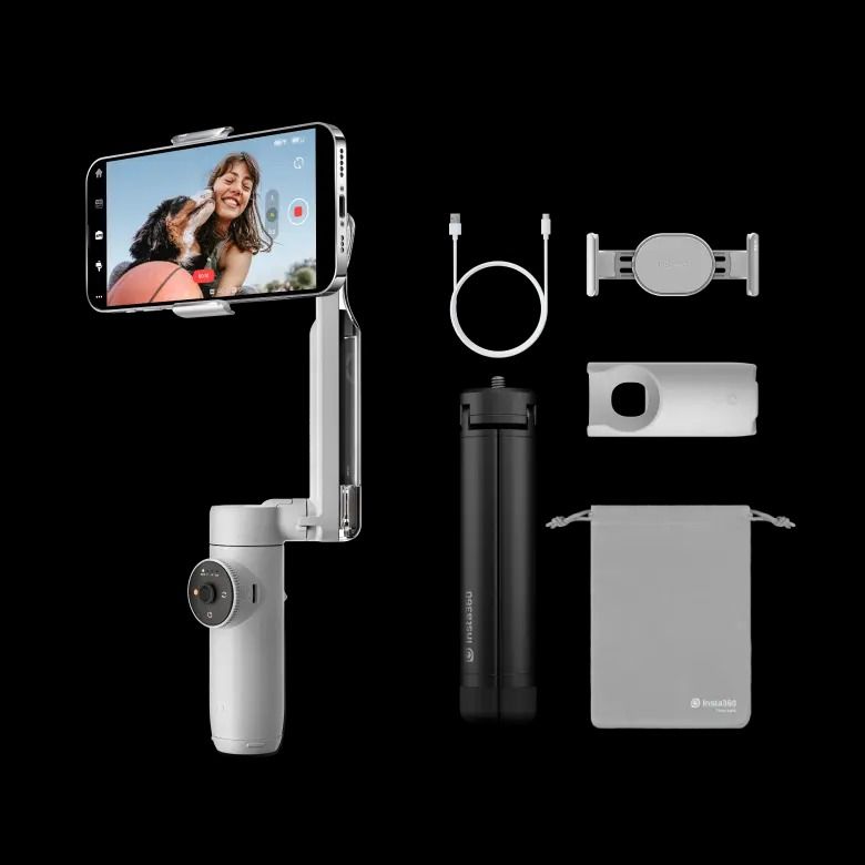 Insta360 Flow Pro スタビライザー ストーングレー 新品 未開封 Insta360 Flow Pro スタビライザー Insta360 Flow