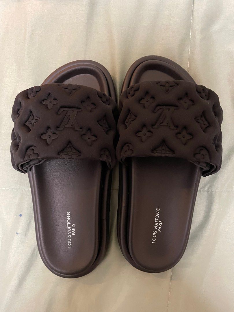 Louis Vuitton, Shoes, Louis Vuitton Pillow Slides Size 39