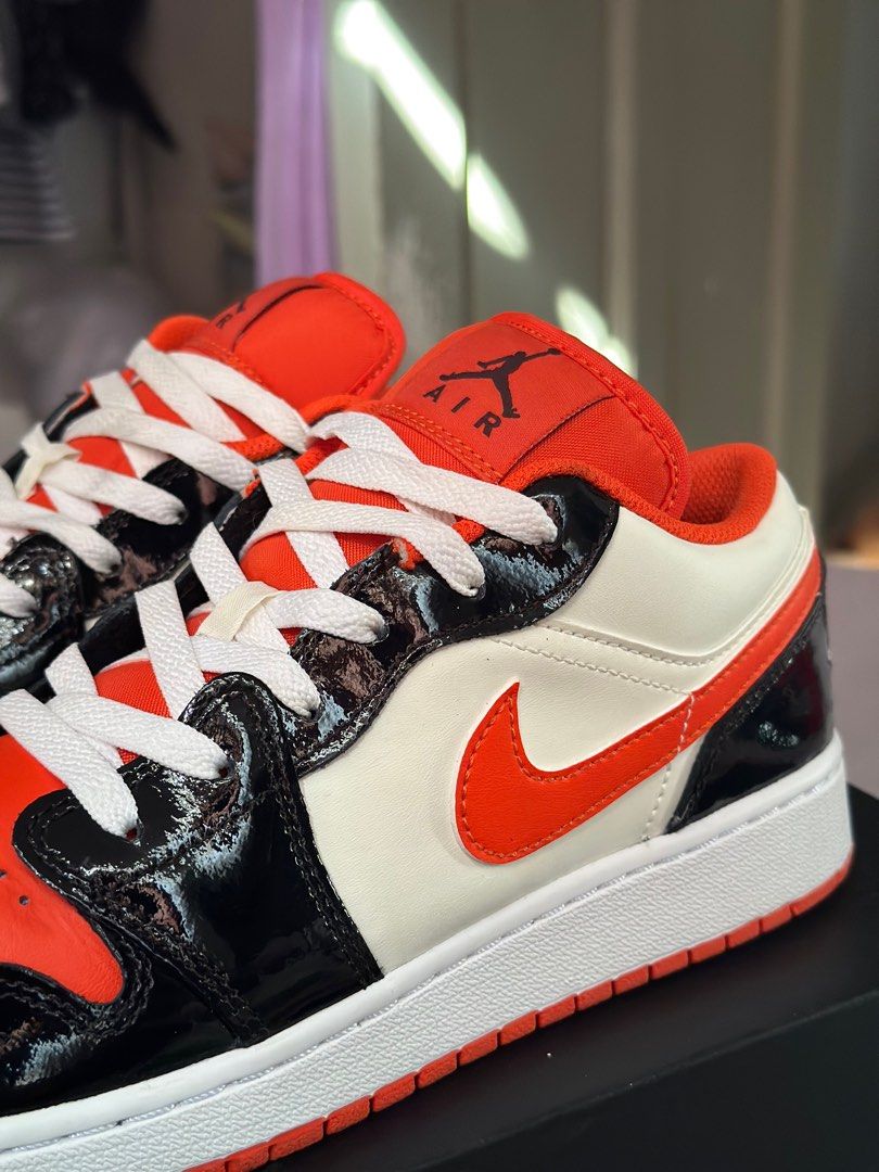 Jordan 1 team orange black sales