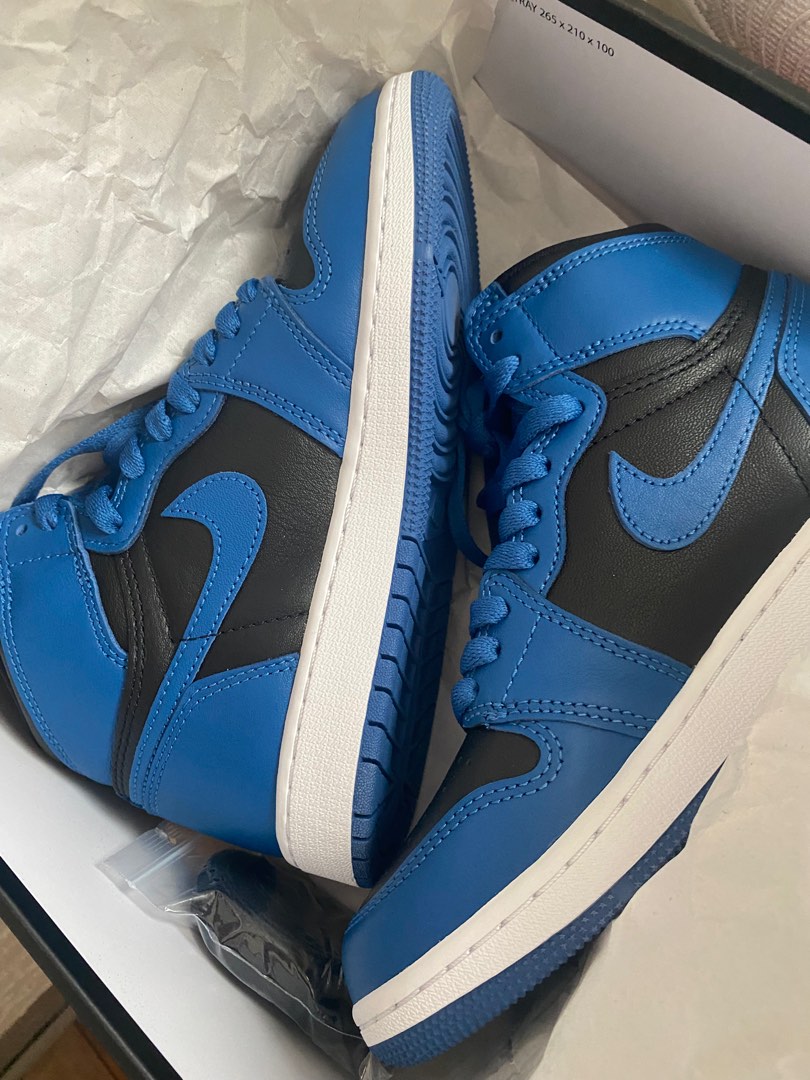 marina blue jordans
