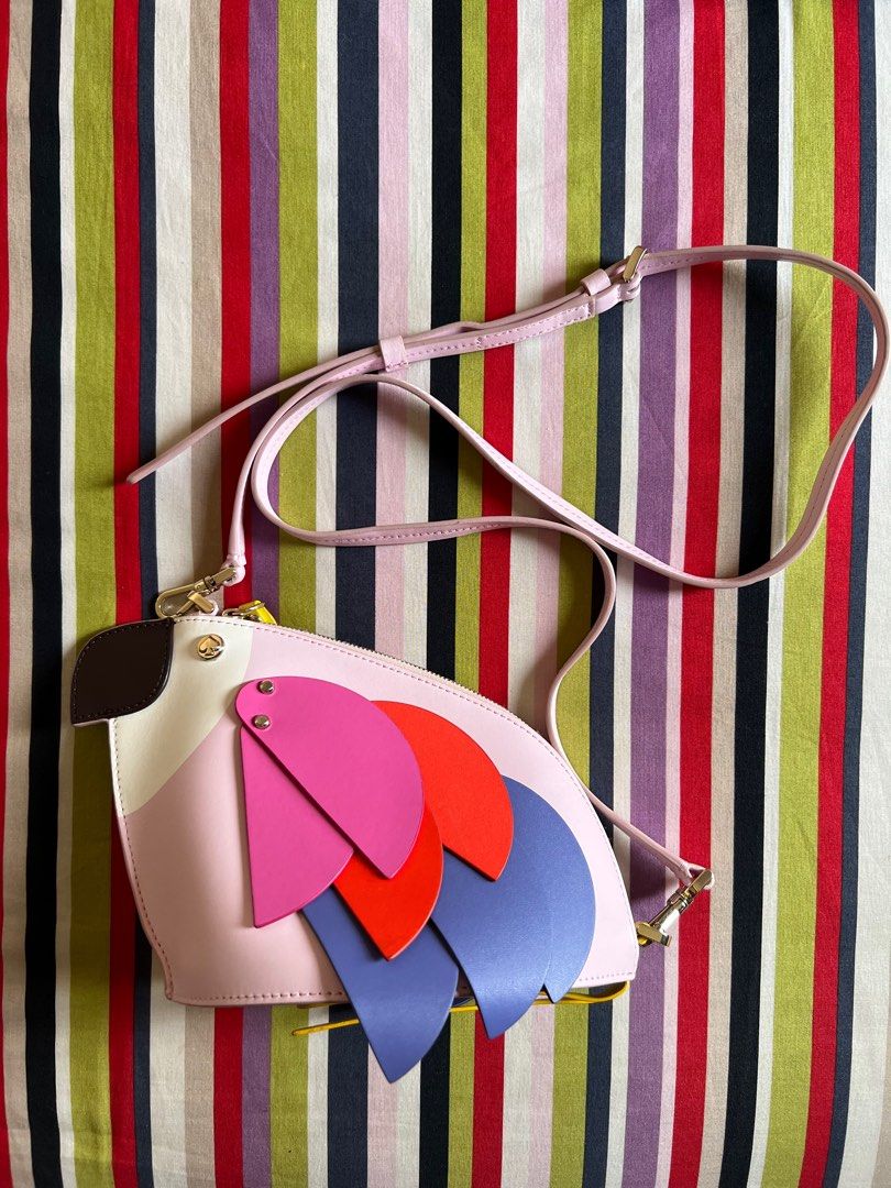 Kate spade flock party cheap parrot crossbody