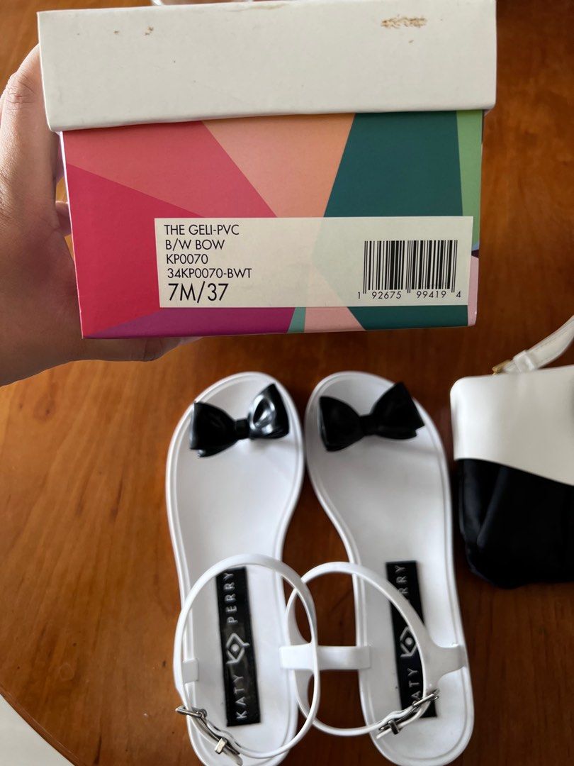 Katy Perry Jelly Shoe and Clutch Set